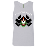 T-Shirts Heather Grey / Small Akutomi Plaza Men's Premium Tank Top