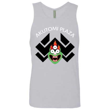 T-Shirts Heather Grey / Small Akutomi Plaza Men's Premium Tank Top