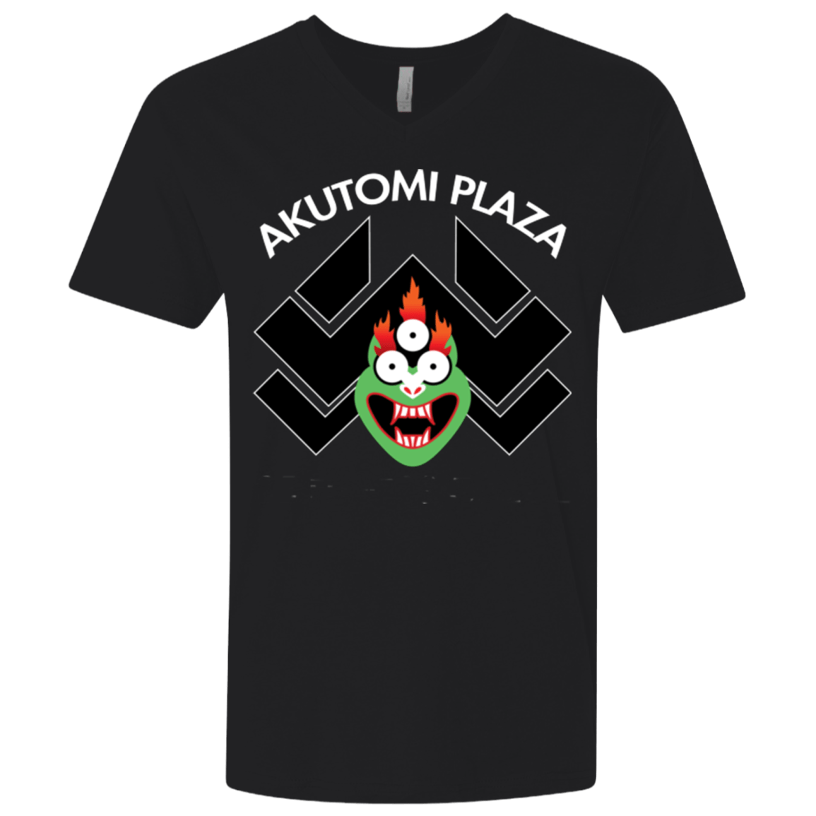 T-Shirts Black / X-Small Akutomi Plaza Men's Premium V-Neck