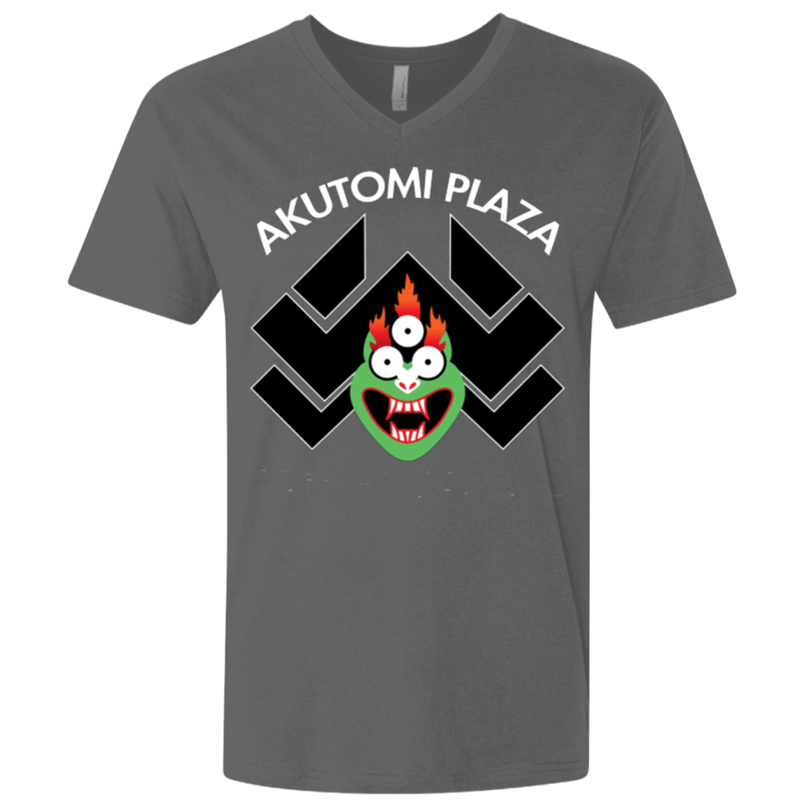 T-Shirts Heavy Metal / X-Small Akutomi Plaza Men's Premium V-Neck