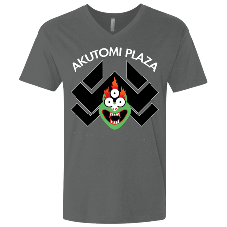T-Shirts Heavy Metal / X-Small Akutomi Plaza Men's Premium V-Neck