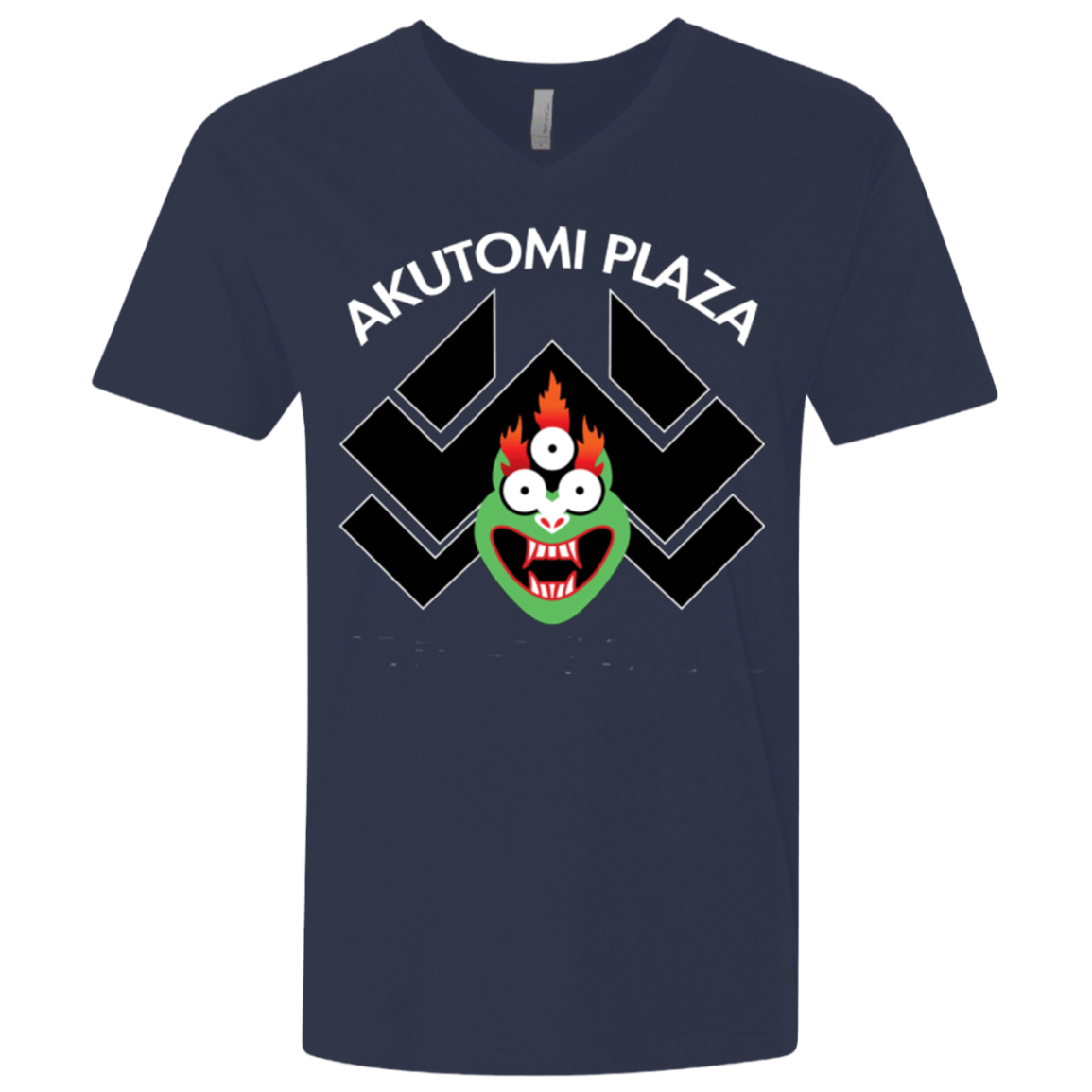 T-Shirts Midnight Navy / X-Small Akutomi Plaza Men's Premium V-Neck