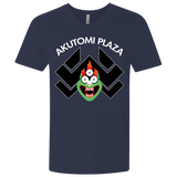 T-Shirts Midnight Navy / X-Small Akutomi Plaza Men's Premium V-Neck