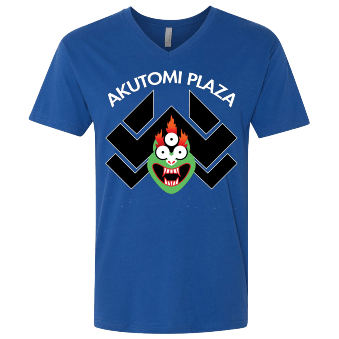 T-Shirts Royal / X-Small Akutomi Plaza Men's Premium V-Neck