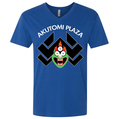 T-Shirts Royal / X-Small Akutomi Plaza Men's Premium V-Neck