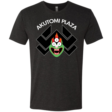 T-Shirts Vintage Black / Small Akutomi Plaza Men's Triblend T-Shirt