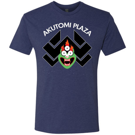 T-Shirts Vintage Navy / Small Akutomi Plaza Men's Triblend T-Shirt