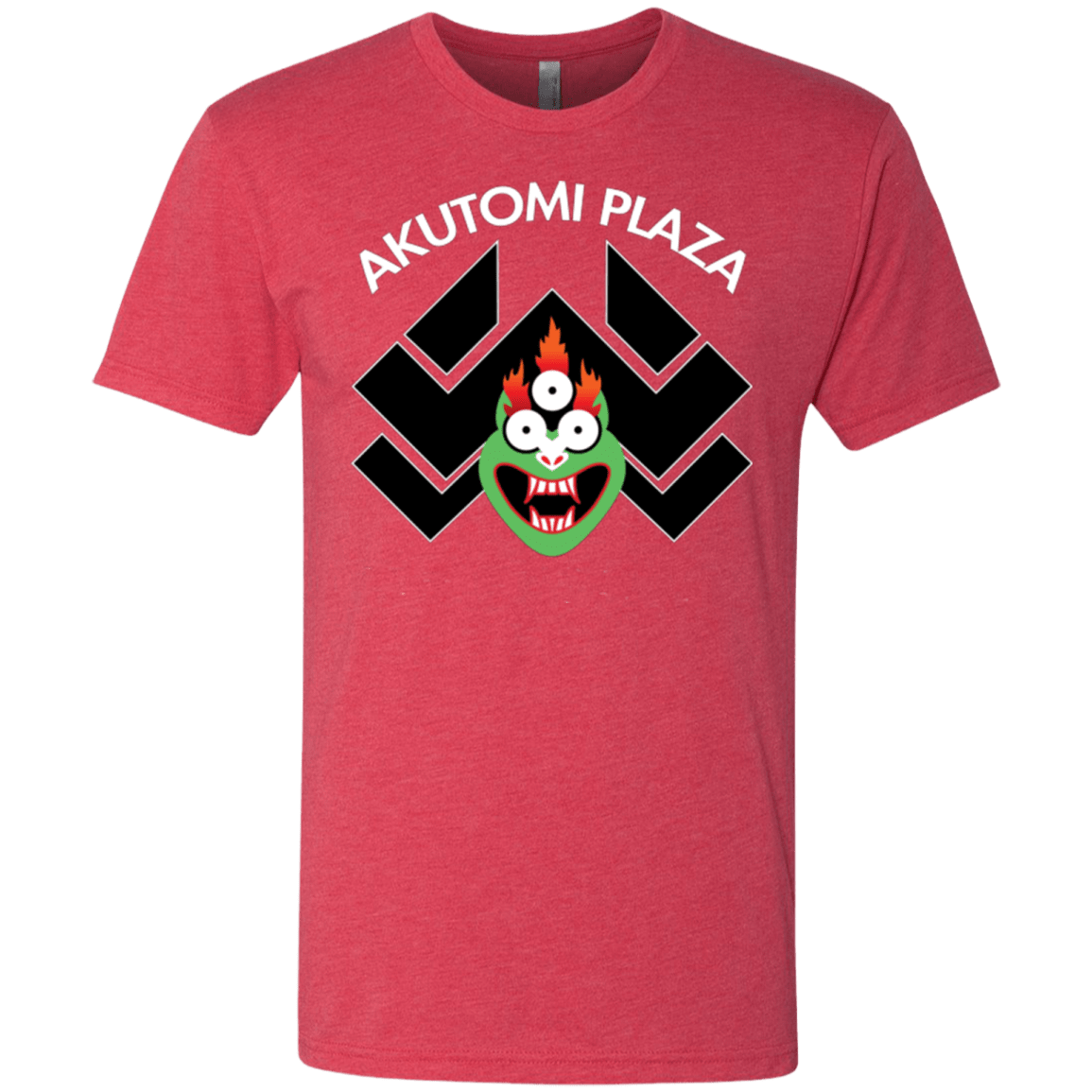 T-Shirts Vintage Red / Small Akutomi Plaza Men's Triblend T-Shirt