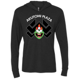 T-Shirts Vintage Black / X-Small Akutomi Plaza Triblend Long Sleeve Hoodie Tee