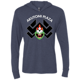 T-Shirts Vintage Navy / X-Small Akutomi Plaza Triblend Long Sleeve Hoodie Tee