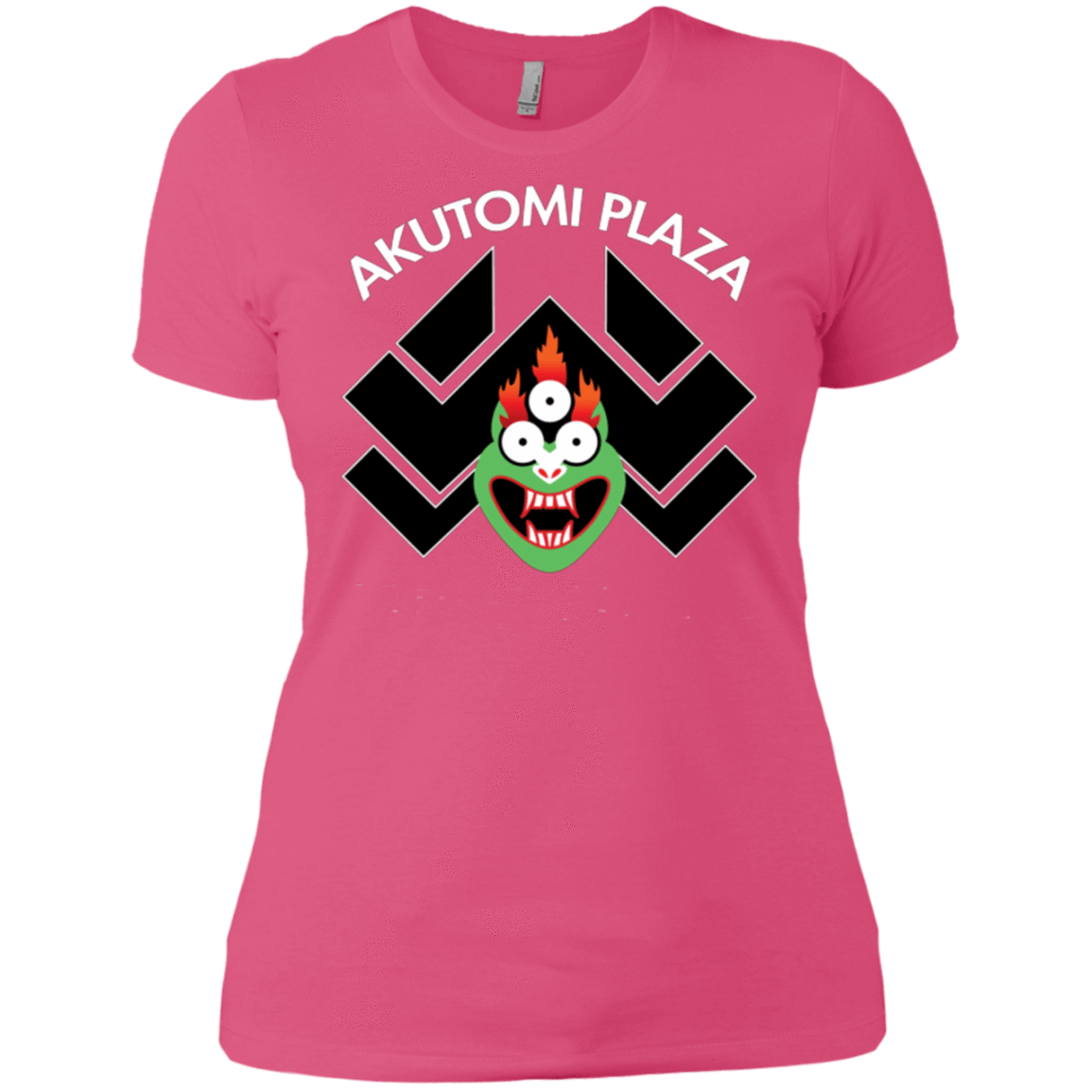 T-Shirts Hot Pink / X-Small Akutomi Plaza Women's Premium T-Shirt