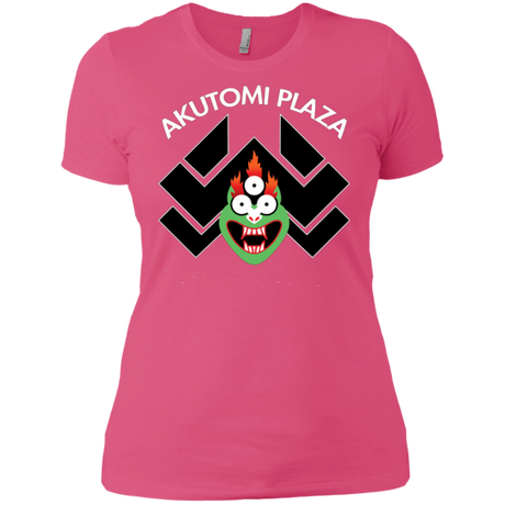 T-Shirts Hot Pink / X-Small Akutomi Plaza Women's Premium T-Shirt