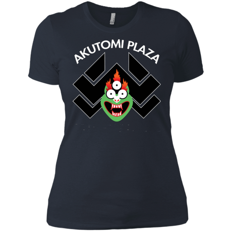 T-Shirts Indigo / X-Small Akutomi Plaza Women's Premium T-Shirt