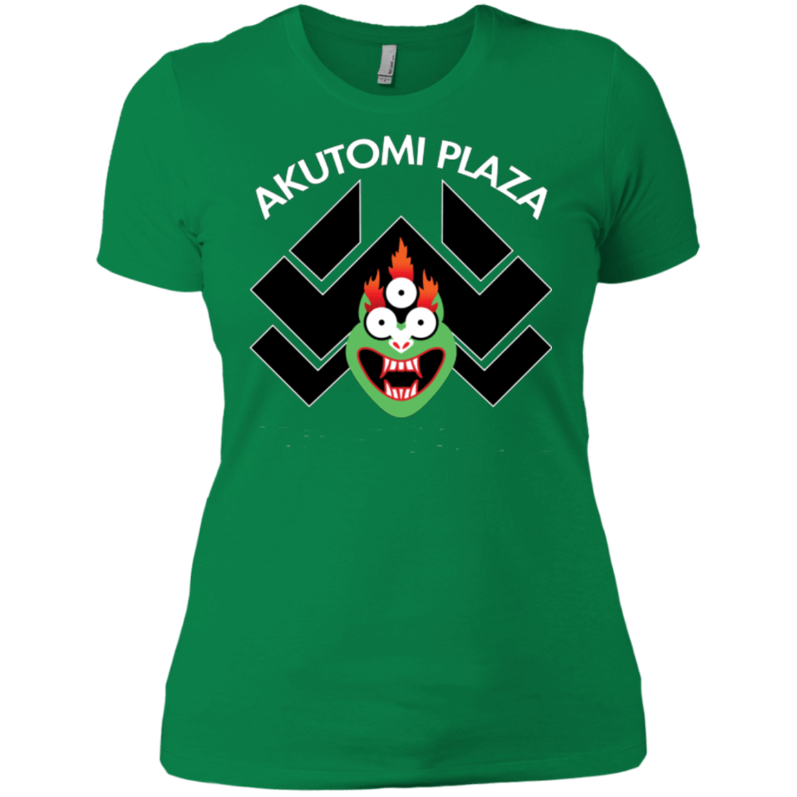 T-Shirts Kelly Green / X-Small Akutomi Plaza Women's Premium T-Shirt