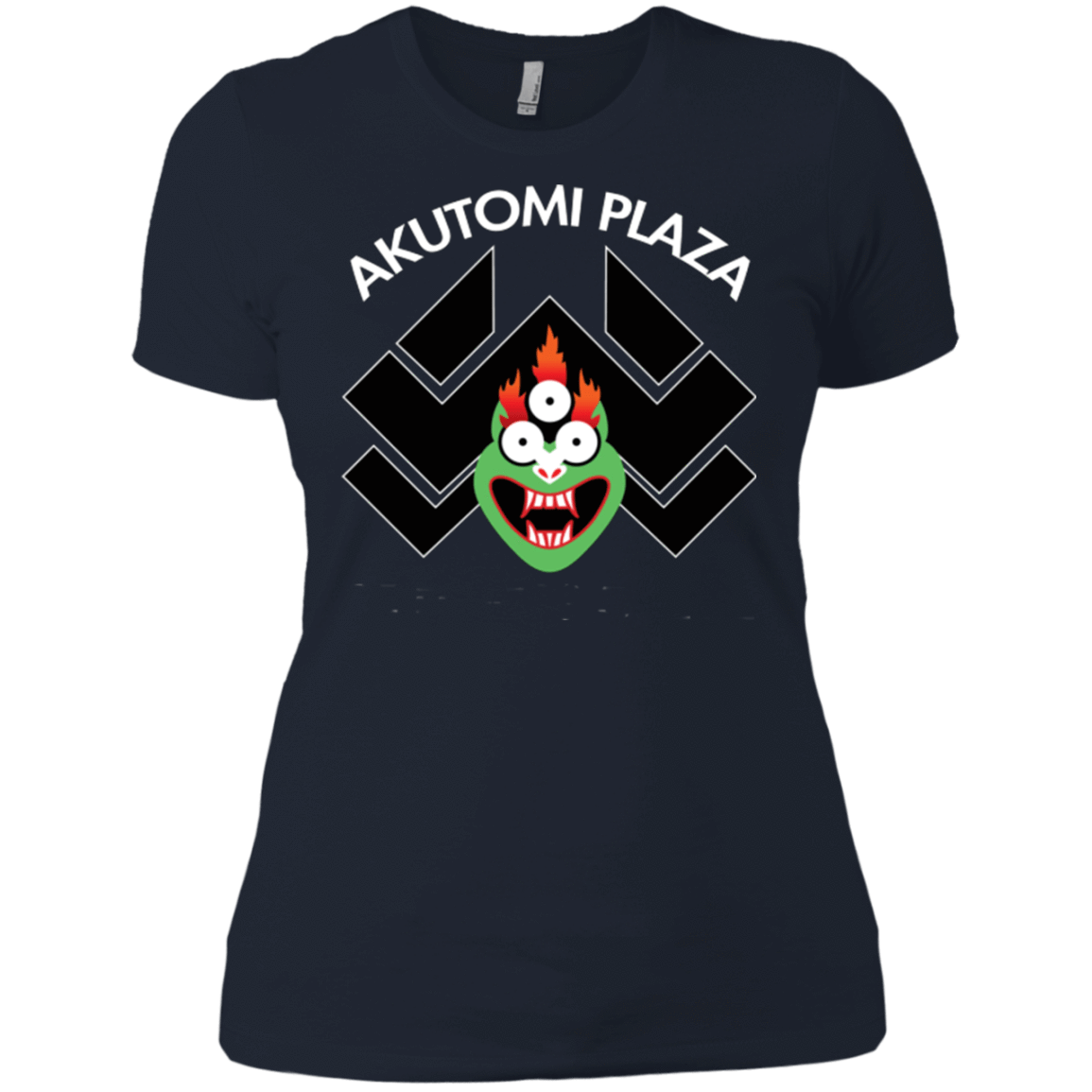 T-Shirts Midnight Navy / X-Small Akutomi Plaza Women's Premium T-Shirt