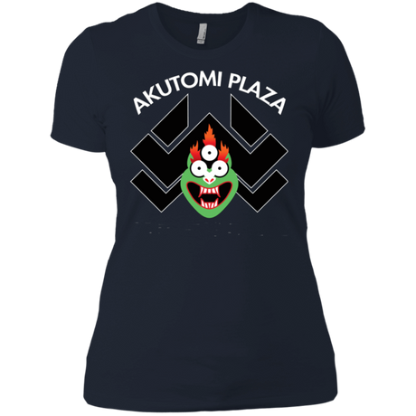 T-Shirts Midnight Navy / X-Small Akutomi Plaza Women's Premium T-Shirt