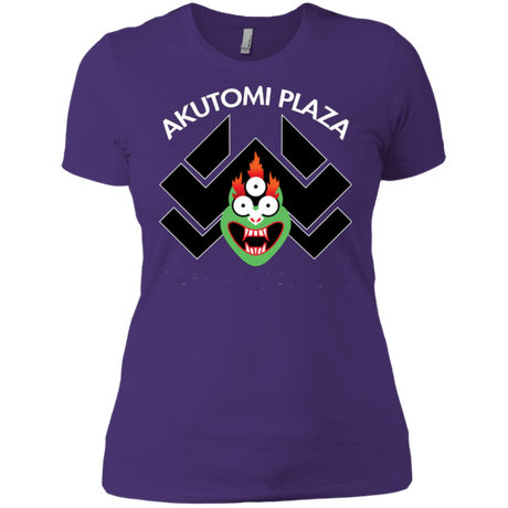 T-Shirts Purple / X-Small Akutomi Plaza Women's Premium T-Shirt