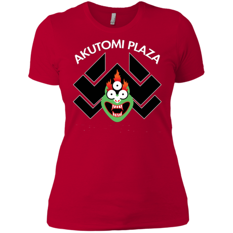 T-Shirts Red / X-Small Akutomi Plaza Women's Premium T-Shirt