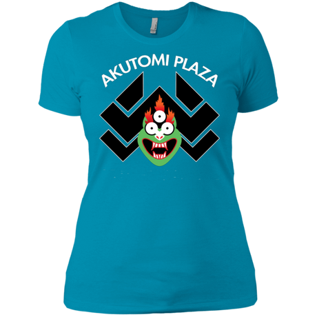 T-Shirts Turquoise / X-Small Akutomi Plaza Women's Premium T-Shirt