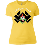 T-Shirts Vibrant Yellow / X-Small Akutomi Plaza Women's Premium T-Shirt