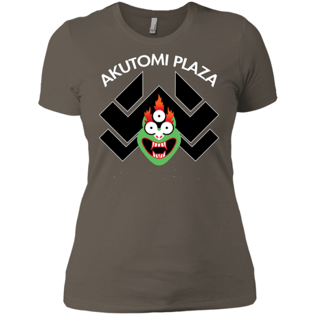 T-Shirts Warm Grey / X-Small Akutomi Plaza Women's Premium T-Shirt