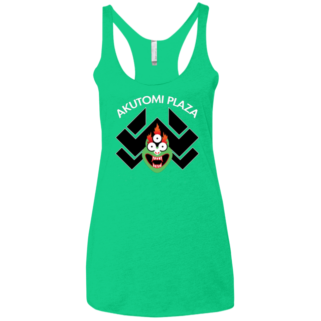 T-Shirts Envy / X-Small Akutomi Plaza Women's Triblend Racerback Tank