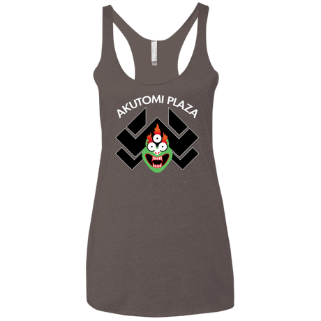T-Shirts Macchiato / X-Small Akutomi Plaza Women's Triblend Racerback Tank
