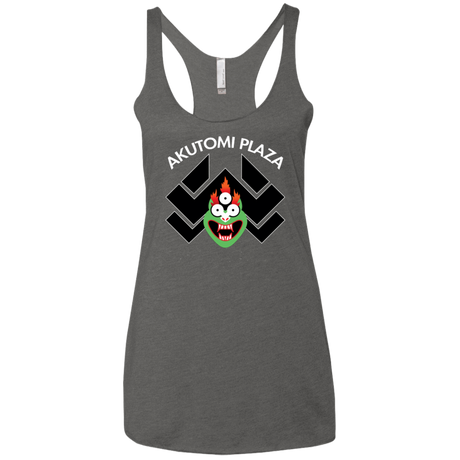 T-Shirts Premium Heather / X-Small Akutomi Plaza Women's Triblend Racerback Tank