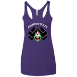 T-Shirts Purple / X-Small Akutomi Plaza Women's Triblend Racerback Tank