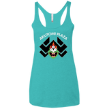 T-Shirts Tahiti Blue / X-Small Akutomi Plaza Women's Triblend Racerback Tank
