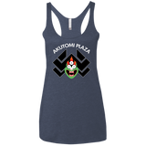 T-Shirts Vintage Navy / X-Small Akutomi Plaza Women's Triblend Racerback Tank
