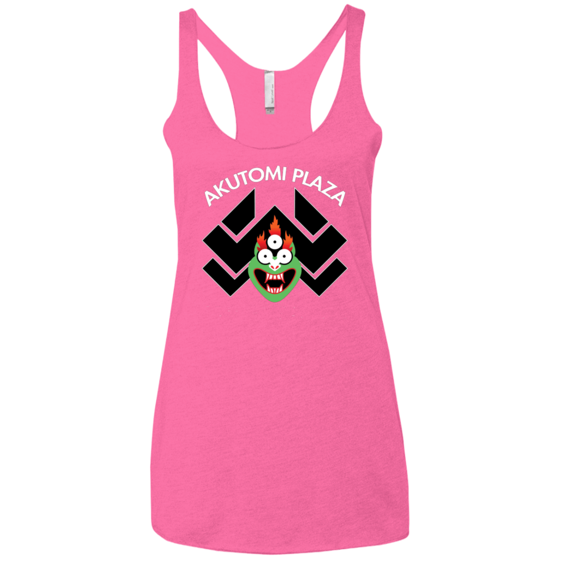 T-Shirts Vintage Pink / X-Small Akutomi Plaza Women's Triblend Racerback Tank