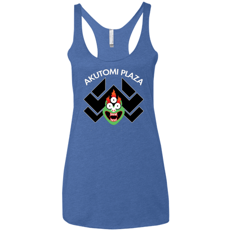 T-Shirts Vintage Royal / X-Small Akutomi Plaza Women's Triblend Racerback Tank