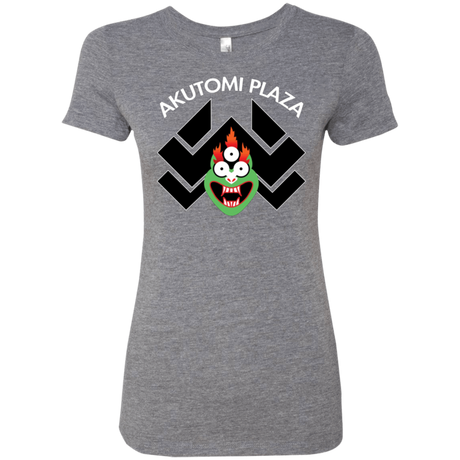 T-Shirts Premium Heather / Small Akutomi Plaza Women's Triblend T-Shirt