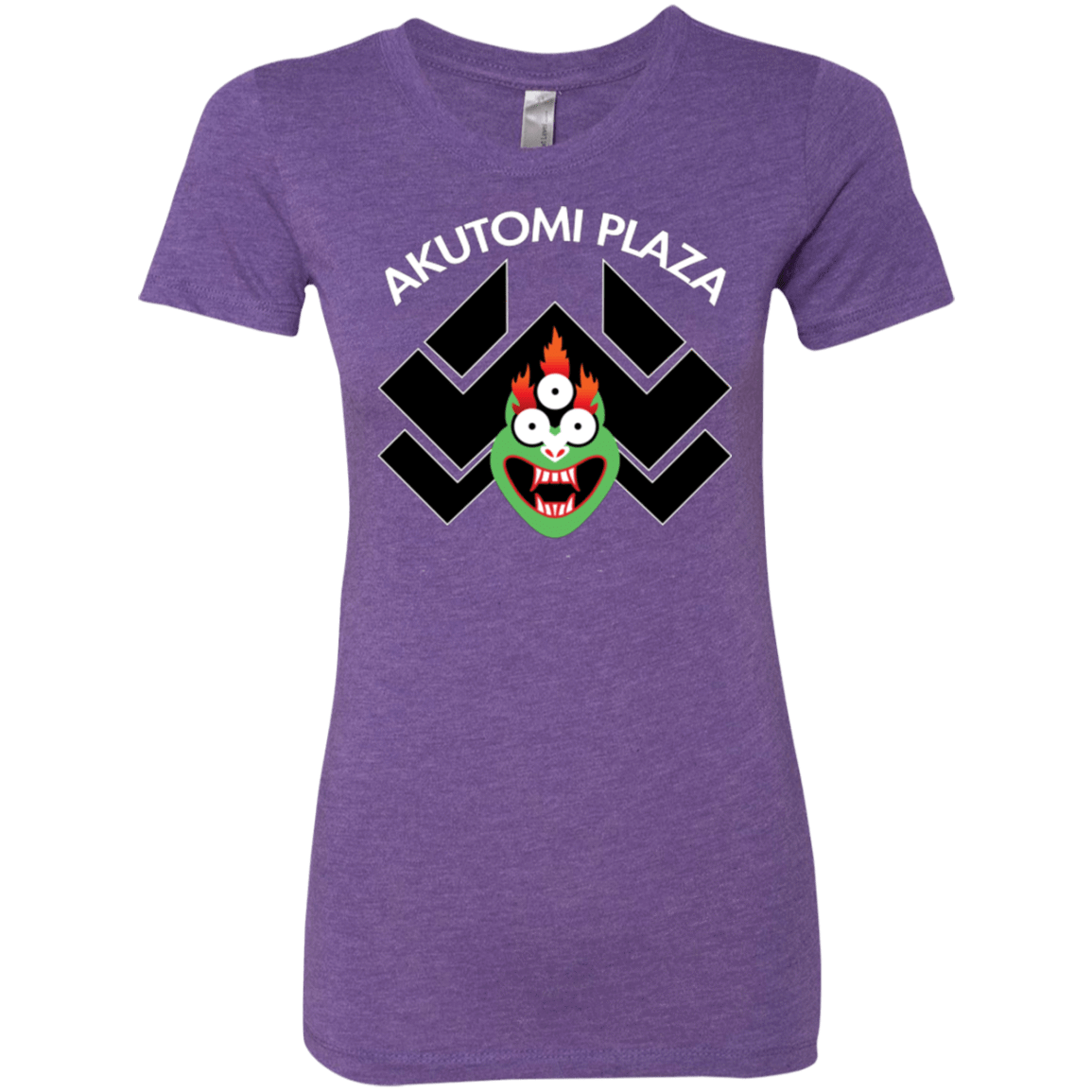 T-Shirts Purple Rush / Small Akutomi Plaza Women's Triblend T-Shirt