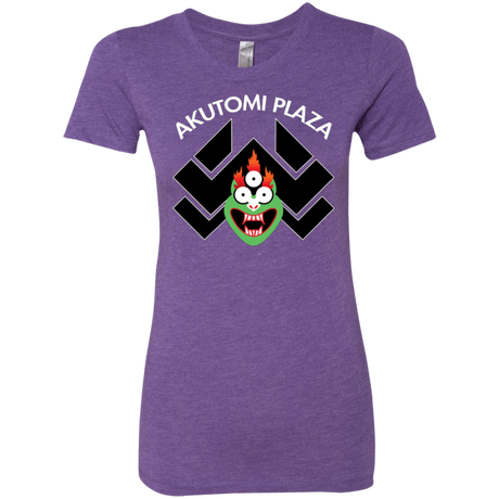 T-Shirts Purple Rush / Small Akutomi Plaza Women's Triblend T-Shirt