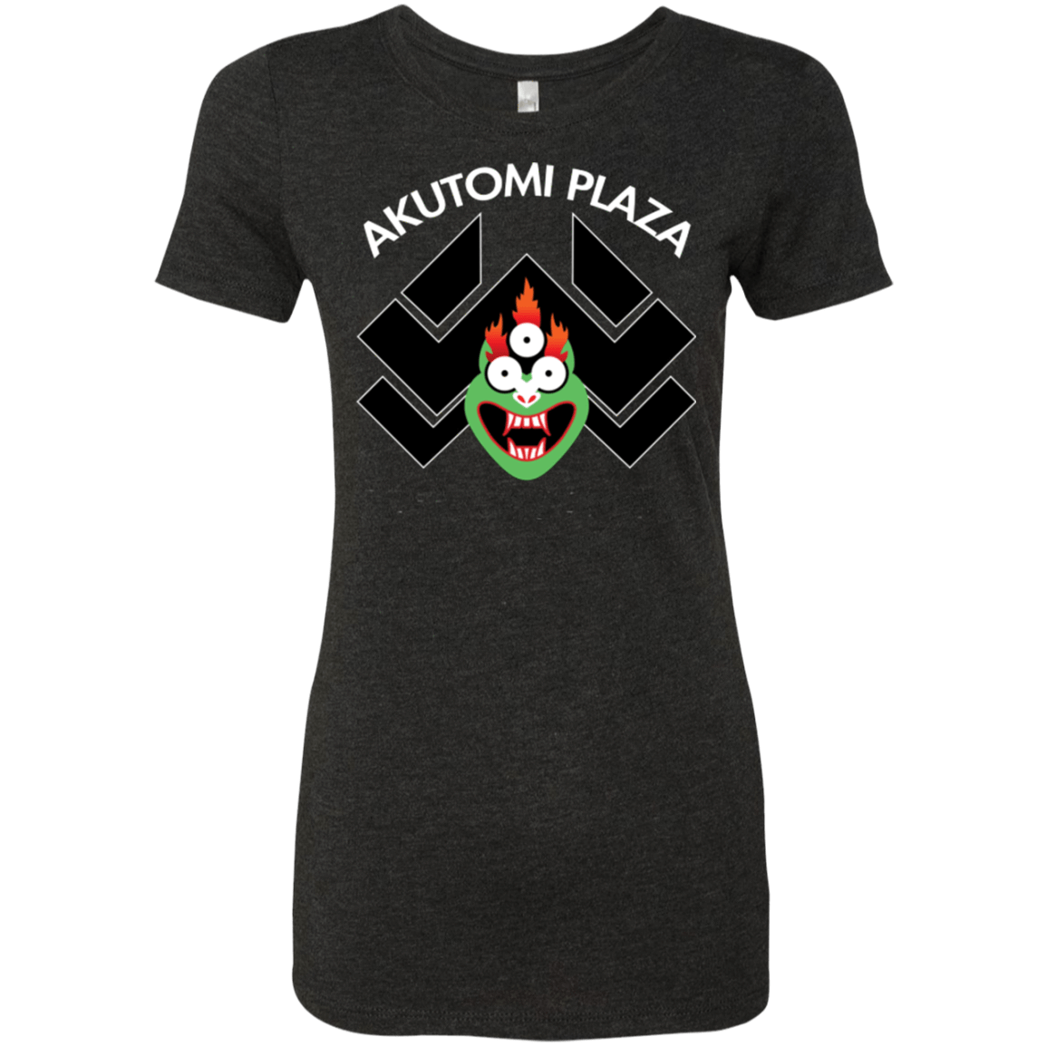 T-Shirts Vintage Black / Small Akutomi Plaza Women's Triblend T-Shirt