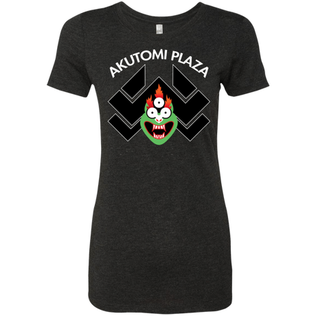 T-Shirts Vintage Black / Small Akutomi Plaza Women's Triblend T-Shirt