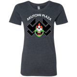 T-Shirts Vintage Navy / Small Akutomi Plaza Women's Triblend T-Shirt