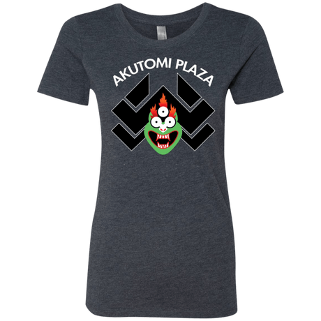 T-Shirts Vintage Navy / Small Akutomi Plaza Women's Triblend T-Shirt