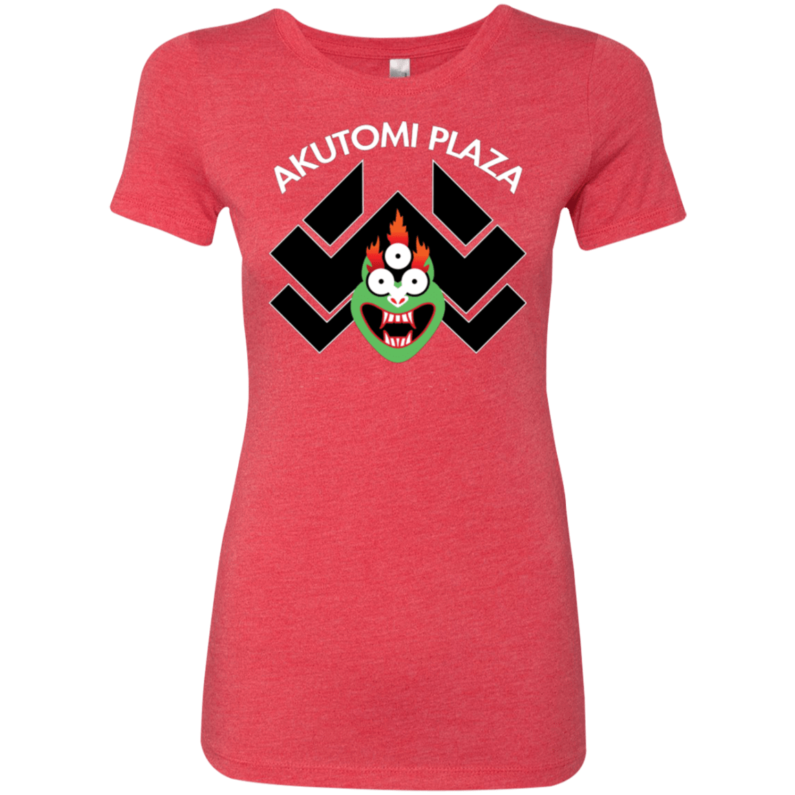 T-Shirts Vintage Red / Small Akutomi Plaza Women's Triblend T-Shirt