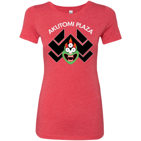 T-Shirts Vintage Red / Small Akutomi Plaza Women's Triblend T-Shirt