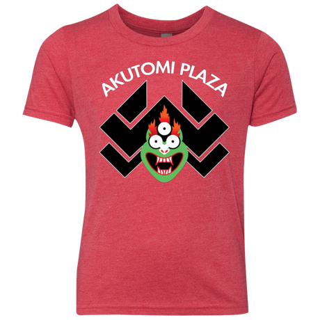 T-Shirts Vintage Red / YXS Akutomi Plaza Youth Triblend T-Shirt