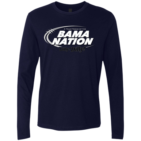 T-Shirts Midnight Navy / Small Alabama Dilly Dilly Men's Premium Long Sleeve
