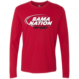 T-Shirts Red / Small Alabama Dilly Dilly Men's Premium Long Sleeve