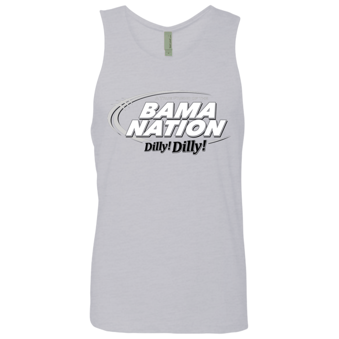 T-Shirts Heather Grey / Small Alabama Dilly Dilly Men's Premium Tank Top