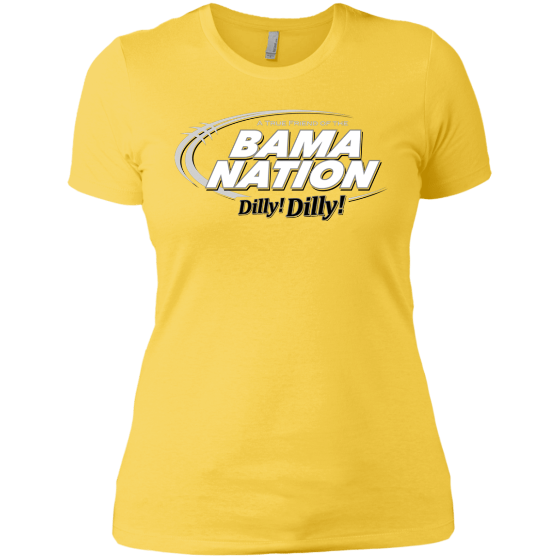 T-Shirts Vibrant Yellow / X-Small Alabama Dilly Dilly Women's Premium T-Shirt