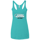 T-Shirts Tahiti Blue / X-Small Alabama Dilly Dilly Women's Triblend Racerback Tank