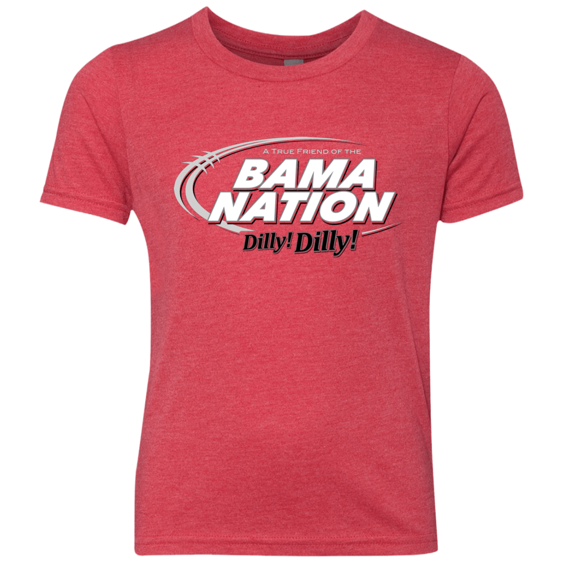 T-Shirts Vintage Red / YXS Alabama Dilly Dilly Youth Triblend T-Shirt