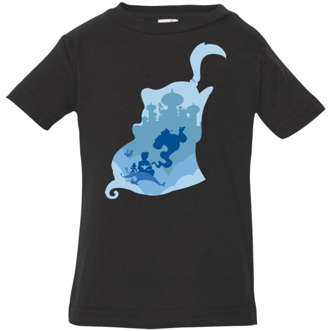 T-Shirts Black / 6 Months Aladdin Portrait-pop Infant Premium T-Shirt